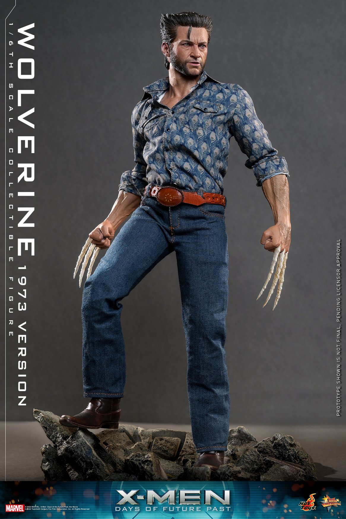 Hot Toys Marvel Wolverine (1973 Version) Sixth Scale Figure MMS659